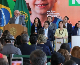 Sanção do Plano Nacional de Educação (PNE). 14/04/2026 Foto: Beto Monteiro/GRE Ascom 